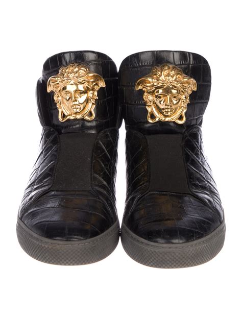 versace sneaker medusa head|why does versace use medusa.